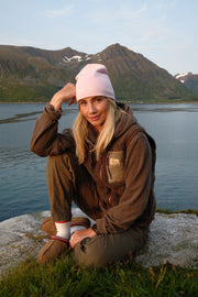 Fishbone beanie